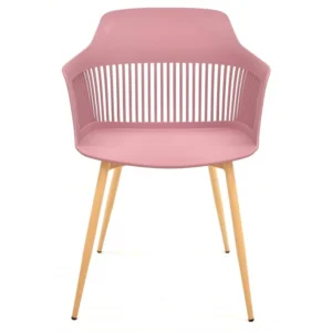 mobiliario-contract-sillon alcazaba metal polipropileno rosa oscuro 1 1